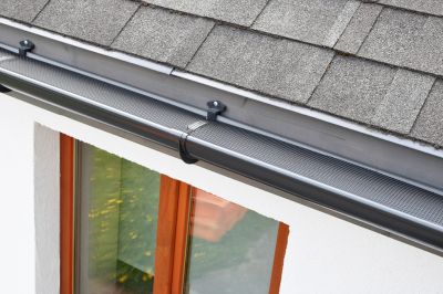 Gutter Cover on a Residential Home